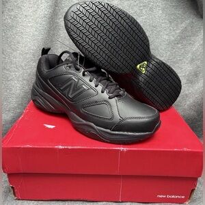 New Balance Slip Resistant 626v2 Women 11 Men 9.5 Black Training Work Shoes